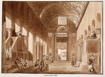 Santa Maria in Cosmedin, 1833